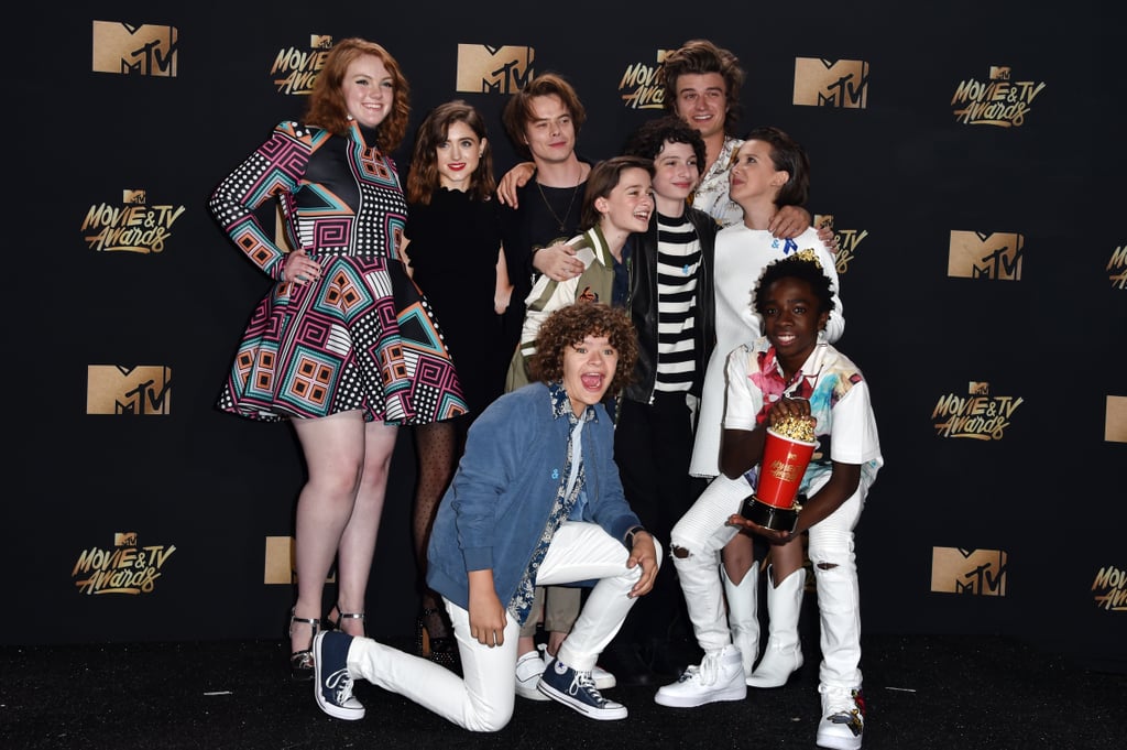 Stranger Things Cast Speech at 2017 MTV Movie and TV ...