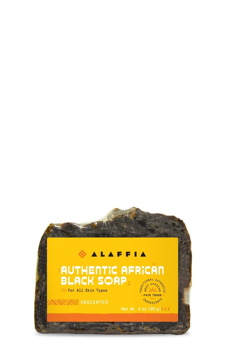 Alaffia Unscented Authentic African Black Soap Bar BlackOwned Beauty