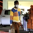 Tyler, the Creator Wearing This Checkered Sweater With Yellow Loafers Is *Chef's Kiss*