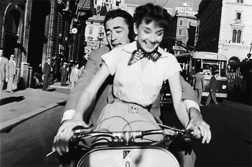 When Princess Ann Takes the Wheel in Roman Holiday