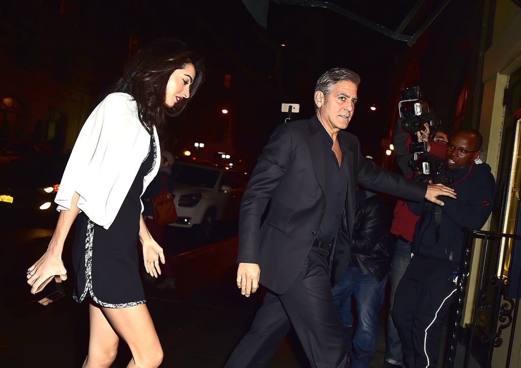 Amal Clooney Wearing a Giambattista Valli Dress 2015