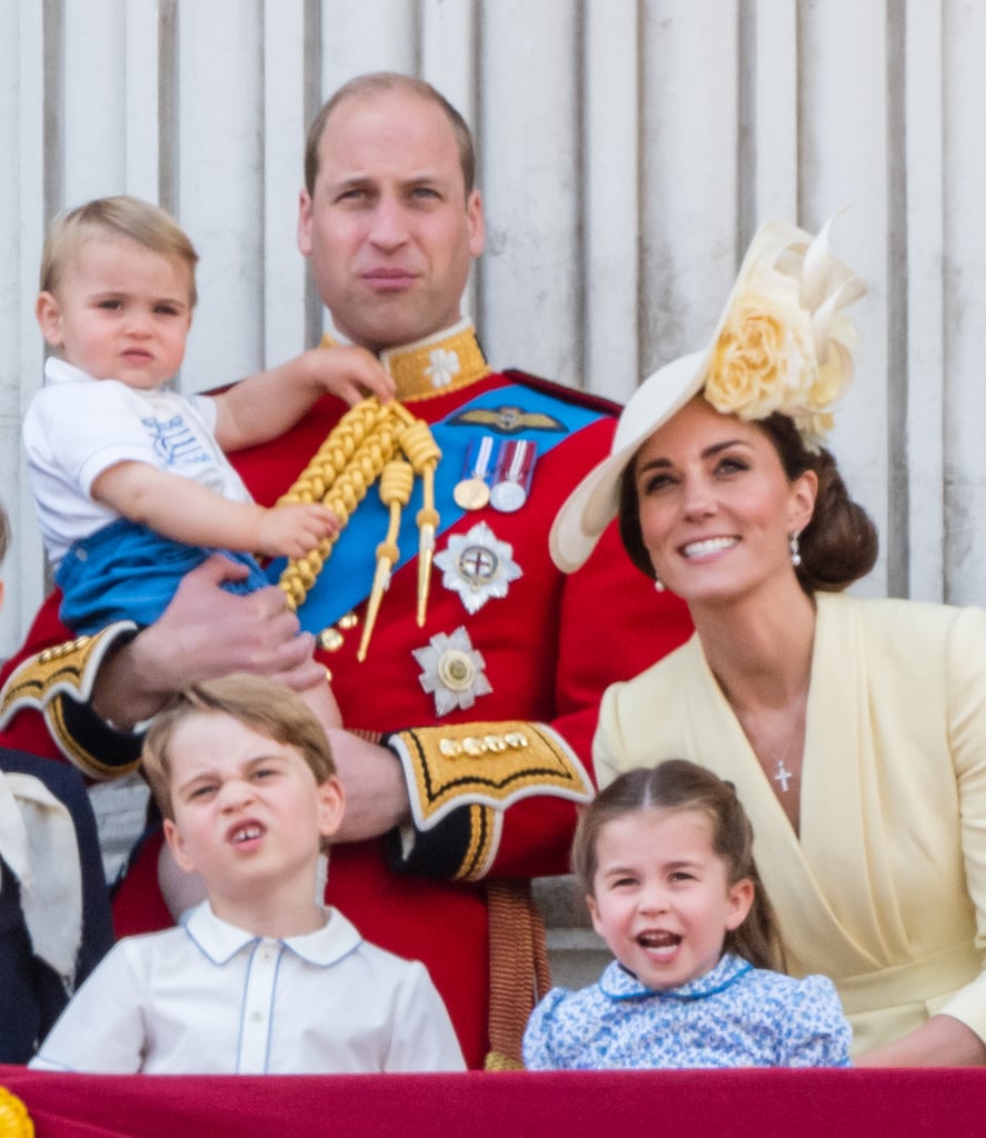 Prince George Princess Charlotte at Trooping the Colour 2019