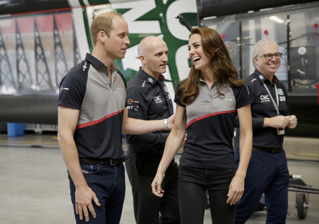 Kate Middleton and Prince William America's Cup World 2016