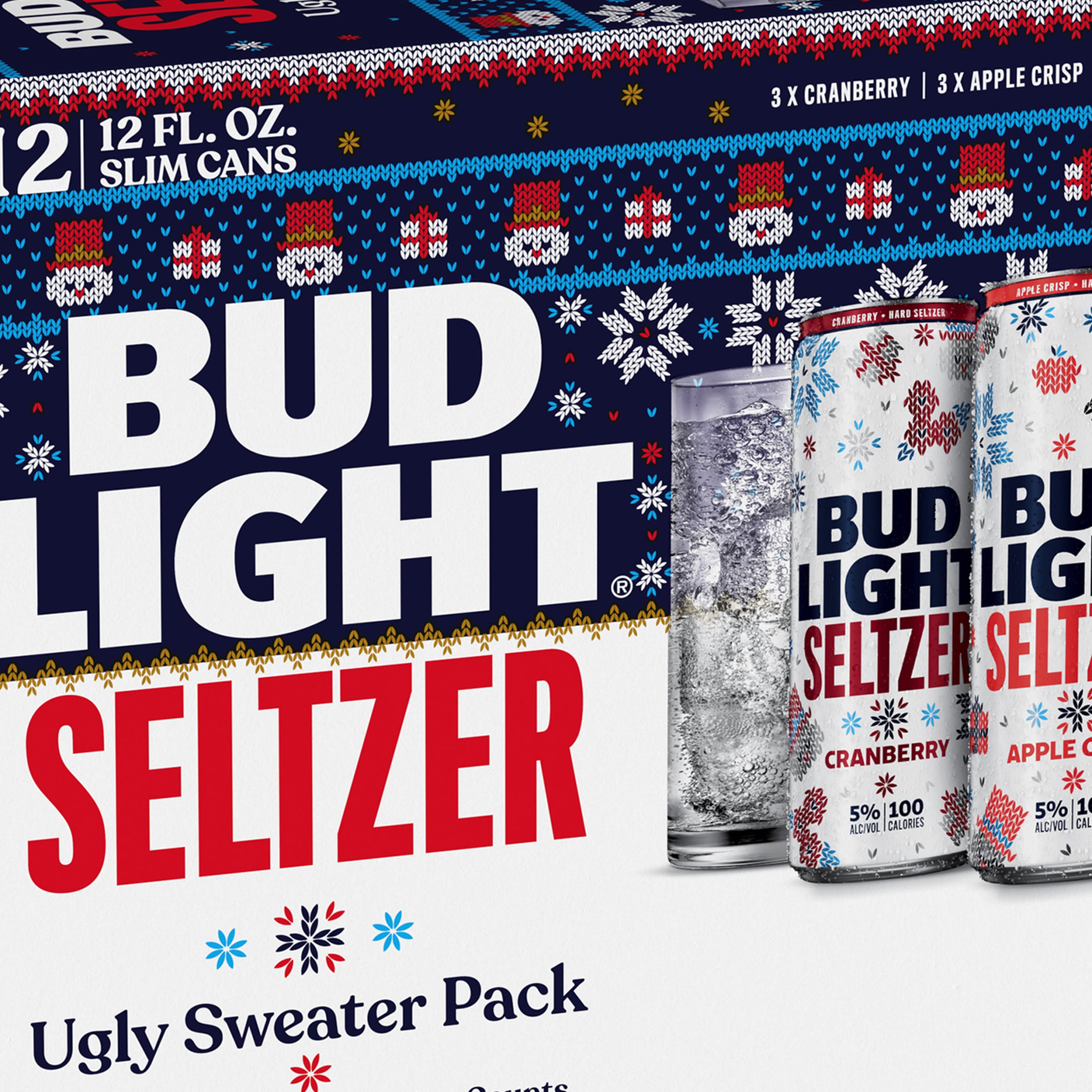 Bud Light Released Ugly Christmas Sweater Spiked Seltzers! POPSUGAR Food