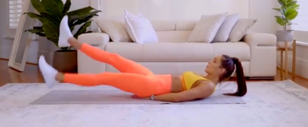 Kayla Itsines At-Home Ab Challenge on Instagram