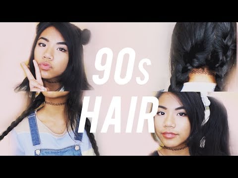 This Tutorial From Kianahearts Goes Hardcore 90s With Three Styles 12 Grunge Inspired Hair Tutorials That Will Make You Heart The 90s Popsugar Beauty