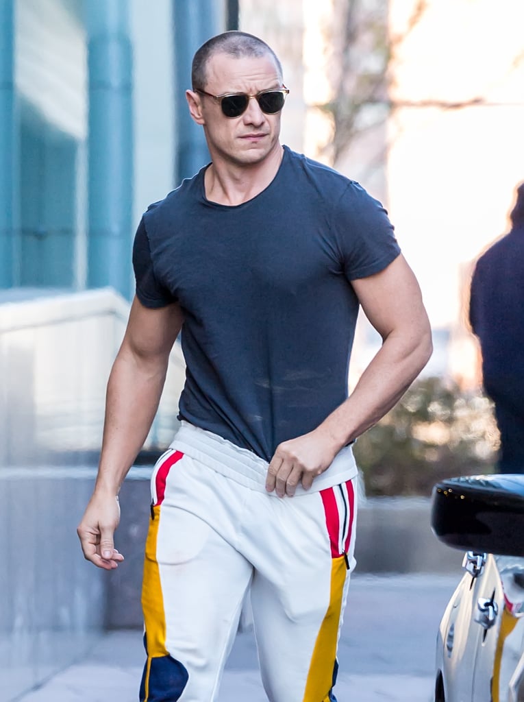 James McAvoy Looking Buff in Philadelphia 2017