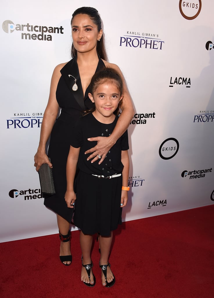 Salma Hayek and Her Daughter on the Red Carpet July 2015 | POPSUGAR