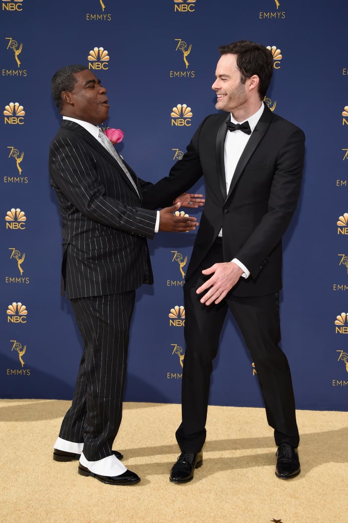 Pictured: Tracy Morgan and Bill Hader