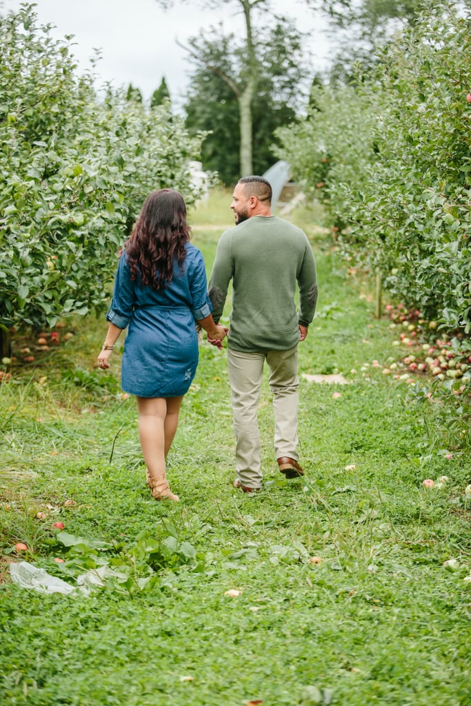 Apple Orchard Engagement Shoot