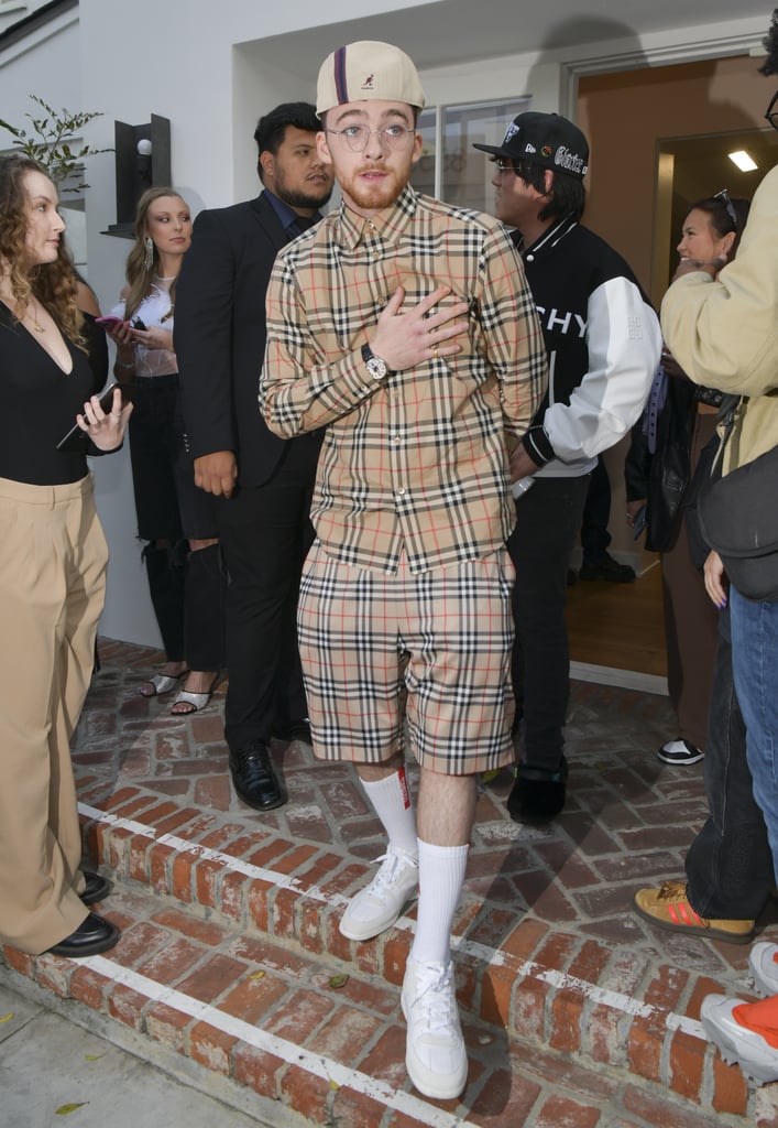 Angus Cloud at the Revolve Social Club Grand Reopening in Los Angeles, March 2022