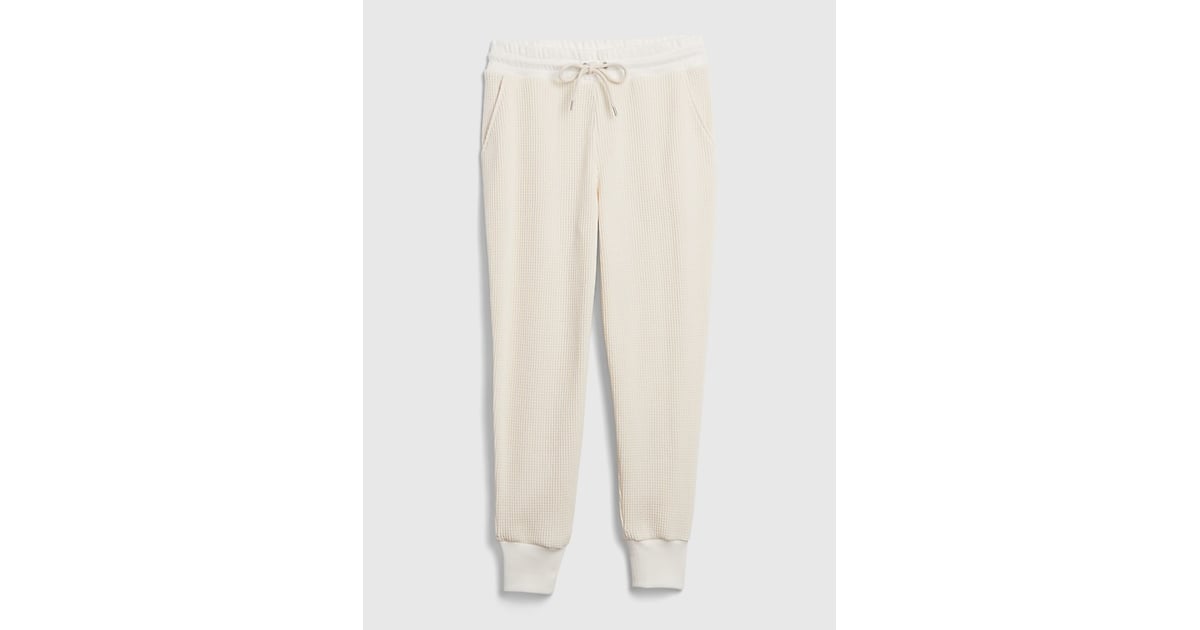 gap waffle knit joggers