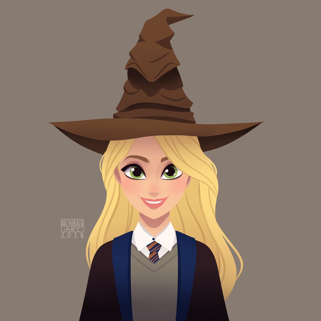 Rapunzel From Tangled as a Ravenclaw