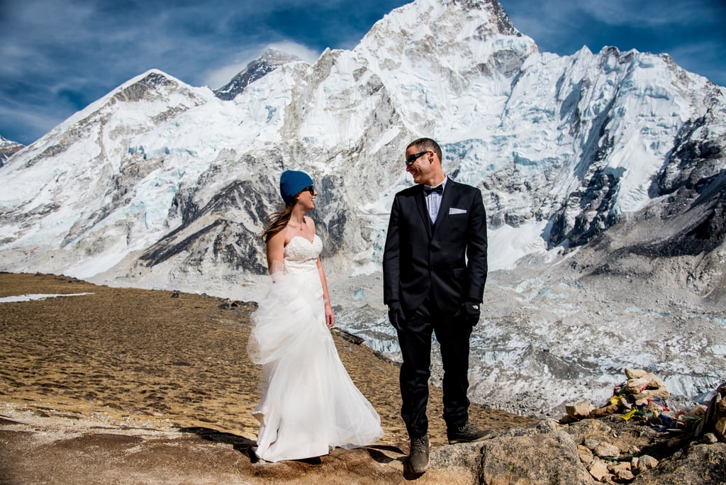 Mt Everest Wedding Popsugar Love And Sex Photo 20