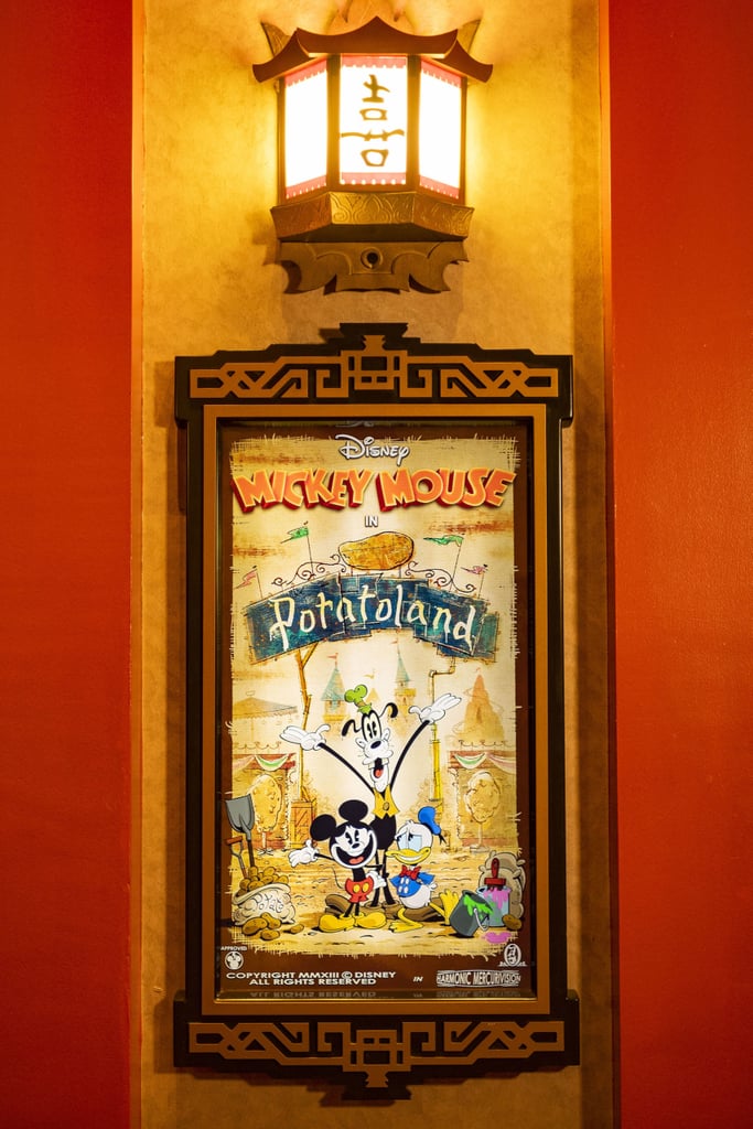 Posters For Original Mickey Shorts Can Be Seen Throughout the Queue