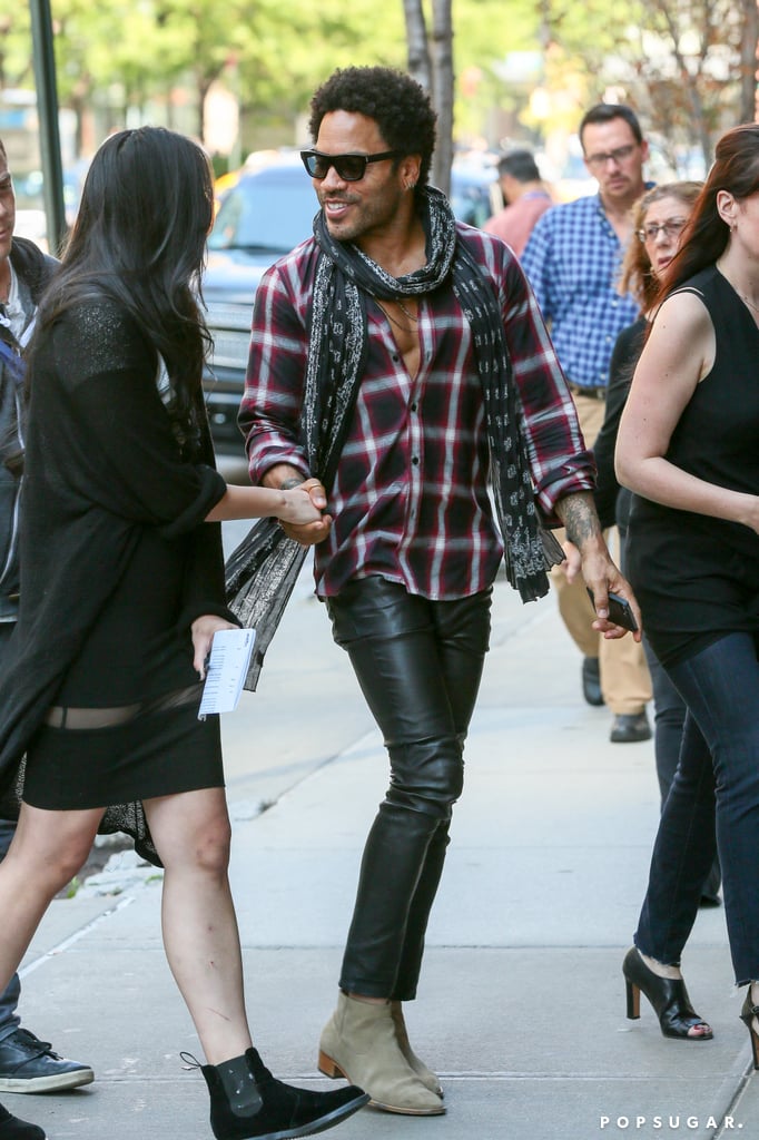 Lenny Kravitz looked hotter than ever when he hit the streets of NYC on Thursday.