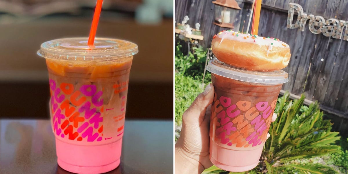 Dunkin' Donuts Pink Velvet Macchiato Review POPSUGAR Food