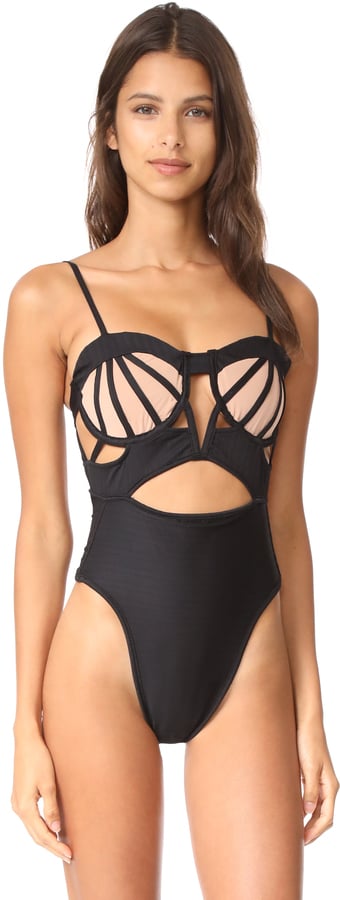 For Love & Lemons Balmy Cutout Swimsuit