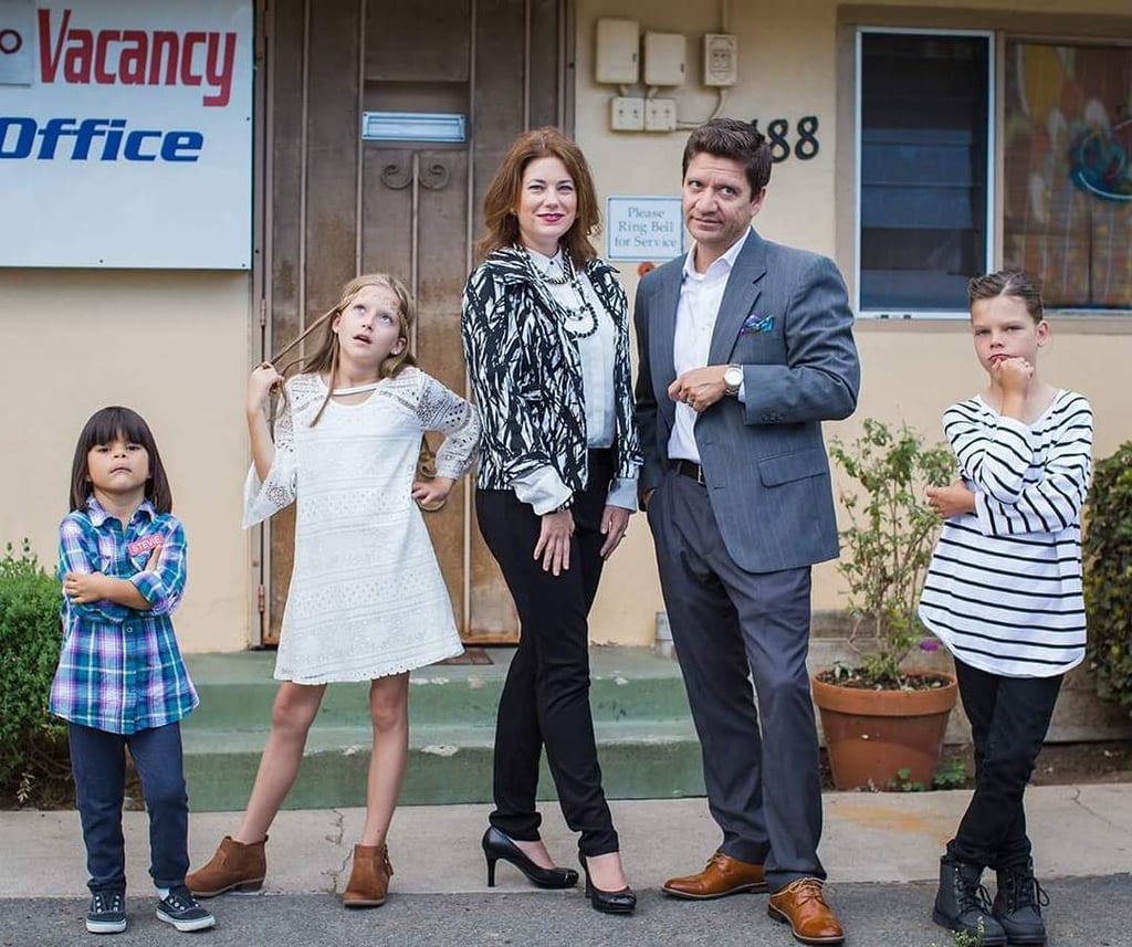 Even though we said "best wishes, warmest regards" to Schitt's Creek following its series finale in April, the support for the show is still growing stronger and stronger with each new fan that falls in love with the Rose family and the other hilarious residents of Schitt's Creek. (Not to mention the show's incredible sweep of the 2020 Emmy awards giving it another boost!)
If you're looking for a great family Halloween costume to take photos in this year or need a fun way to dress up your kiddos, we've rounded up some families' cutest DIY costumes inspired by Schitt's Creek. So, in the words of Moira Rose, stop acting like a disgruntled pelican and keep scrolling to see them all!

    Related:

            
            
                                    
                            

            Calling All Families of 3: We Have 48 Halloween Costume Ideas You’ll Want to Steal