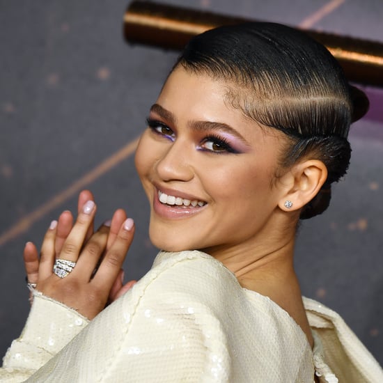 See Zendaya's Purple Reverse Eyeliner at Dune Premiere