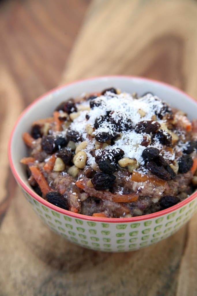 Slow-Cooker Carrot Cake Oatmeal