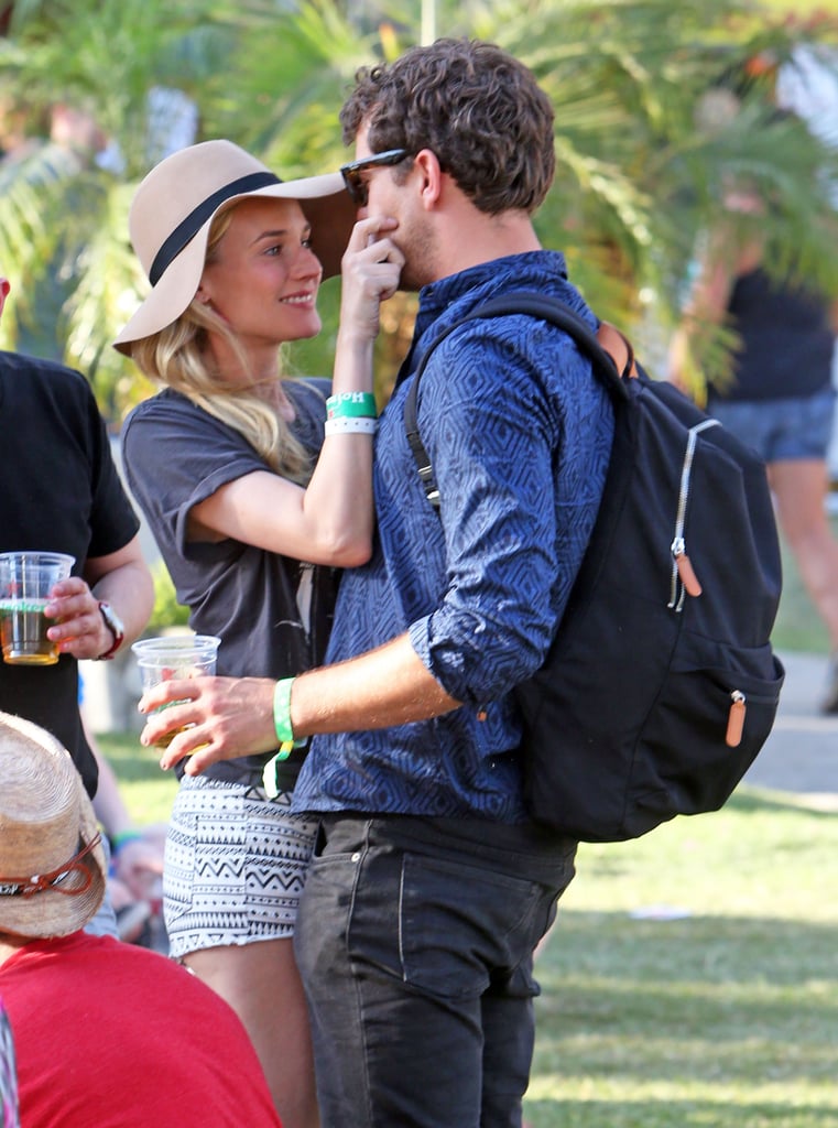 Diane Kruger and Joshua Jackson in 2013