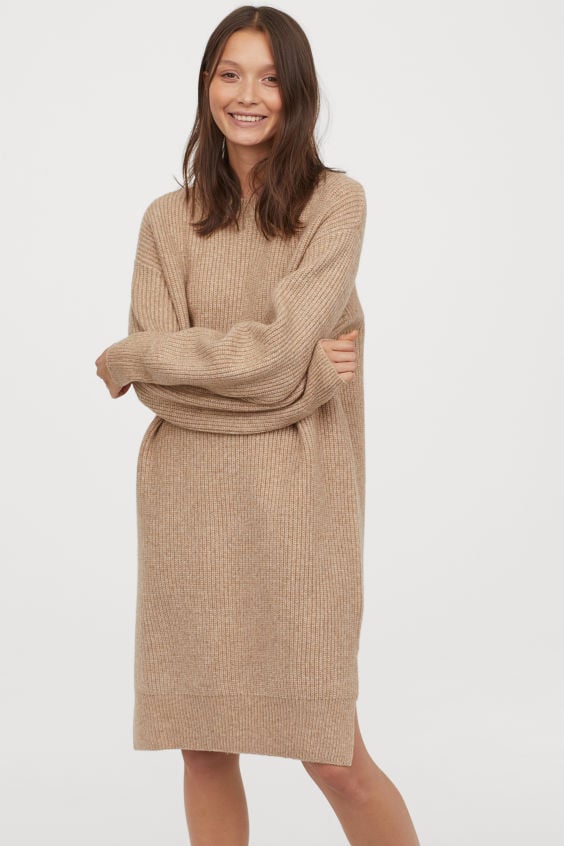 H&M Rib-knit Dress | The Best Sweater Dresses for Fall, All Under $100 ...