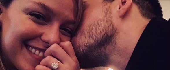 Supergirl's Melissa Benoist Is Engaged to Chris Wood
