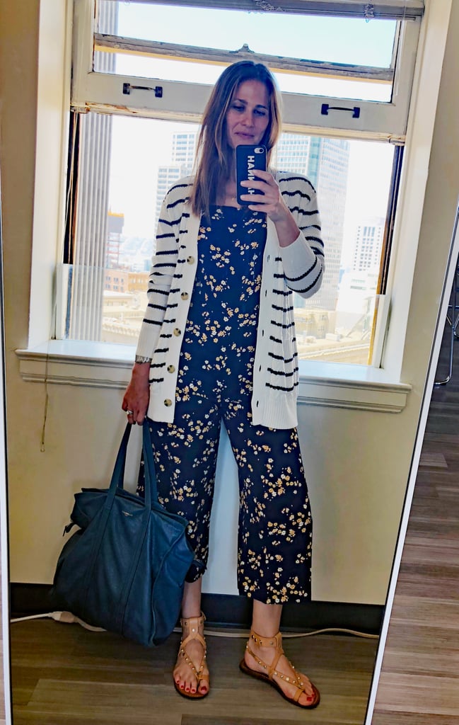 POPSUGAR Square Neck Jumpsuit