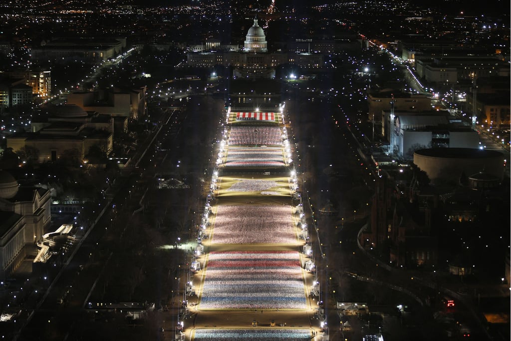 The Meaning of the Field of Flags at the Biden Inauguration