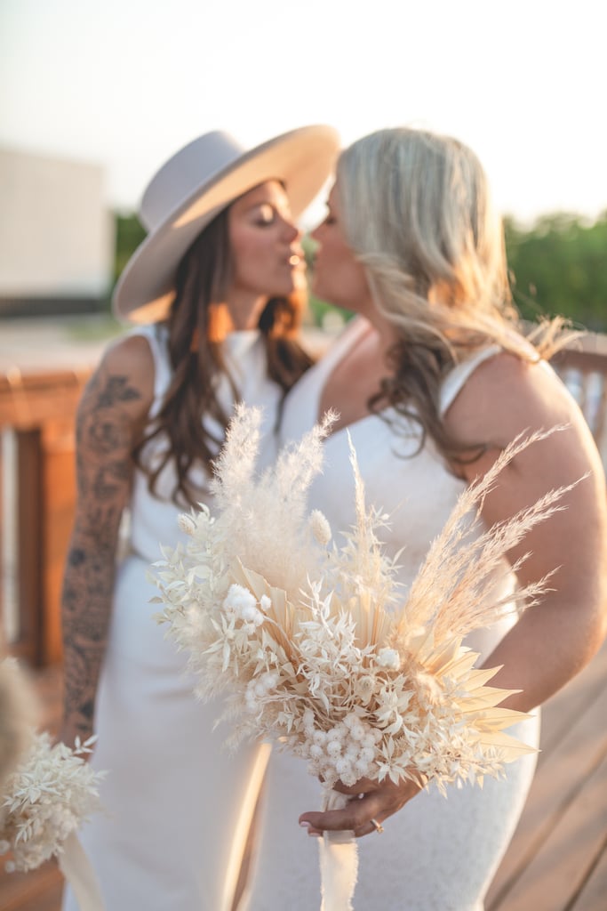 Couple's Socially Distanced Wedding at a Drive-In Theater