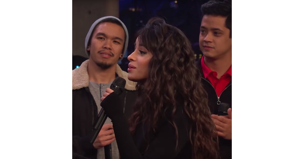 Watch Camila Cabello Singing 1999 Vs 2019 Riff Off On Corden Popsugar Entertainment