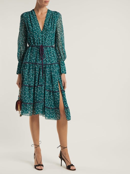 Altuzarra Isabel Floral-Print Dress