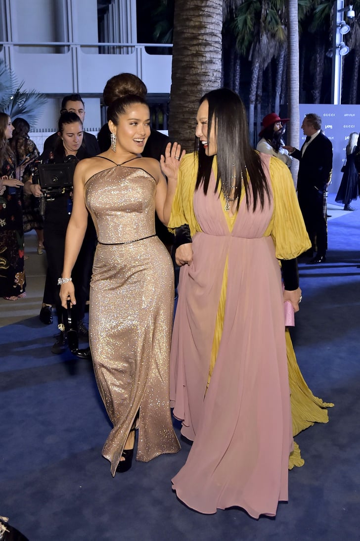 Salma Hayek and Eva Chow at the 2019 LACMA Art+Film Gala | Yara Shahidi