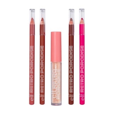 E.l.f. Retro Paradise Lip Makeup Kit — Line and Shine