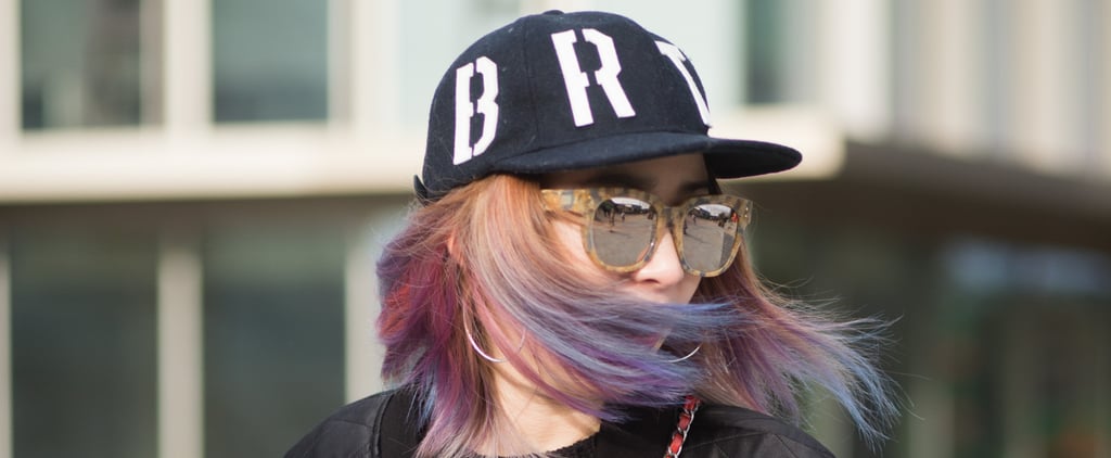 Rainbow Hair at Fashion Week