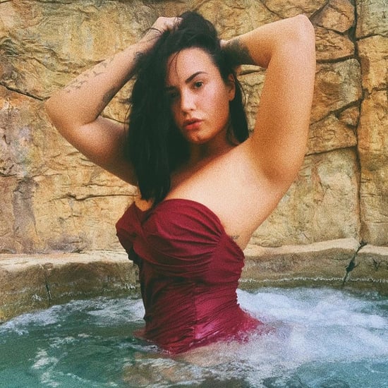 Demi Lovato Rocks Sexy Swimsuit in Hot Tub Instagram Photos