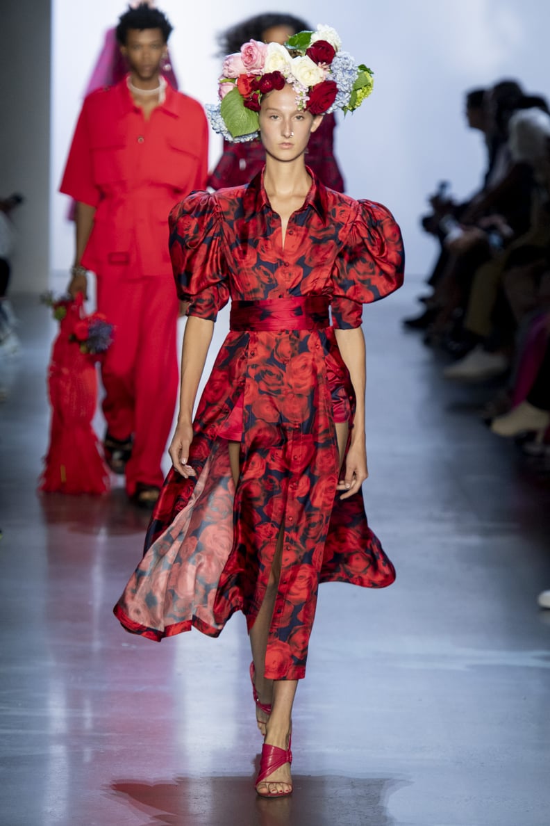 Puffy Sleeves on the Prabal Gurung Runway at New York Fashion Week