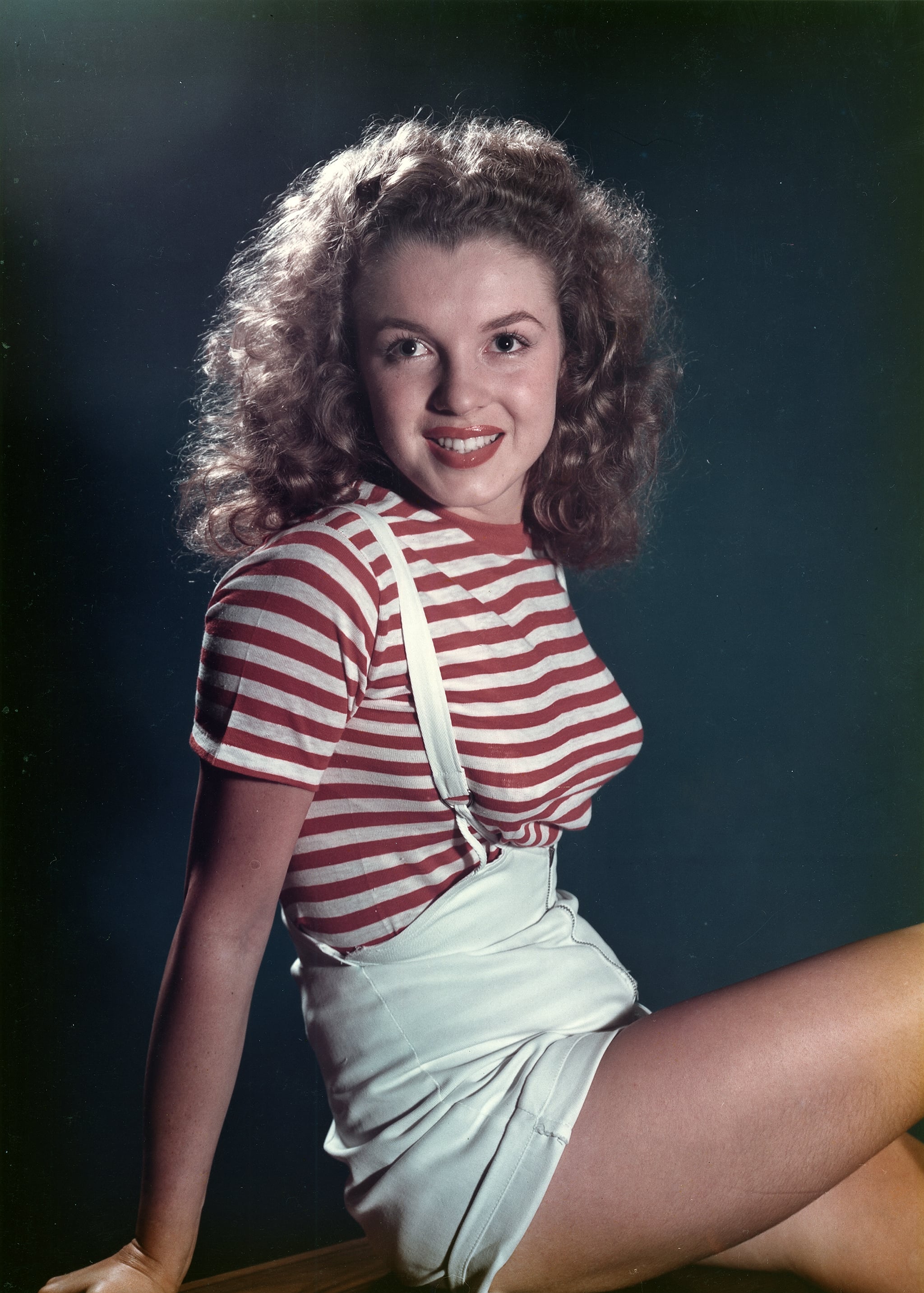 1947:  Actress Marilyn Monroe poses for a portrait in 1947. (Photo by Michael Ochs Archives/Getty Images)