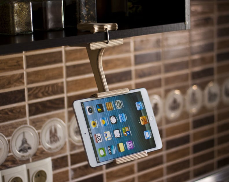 For Hands-Free Viewing: Tablet Holder