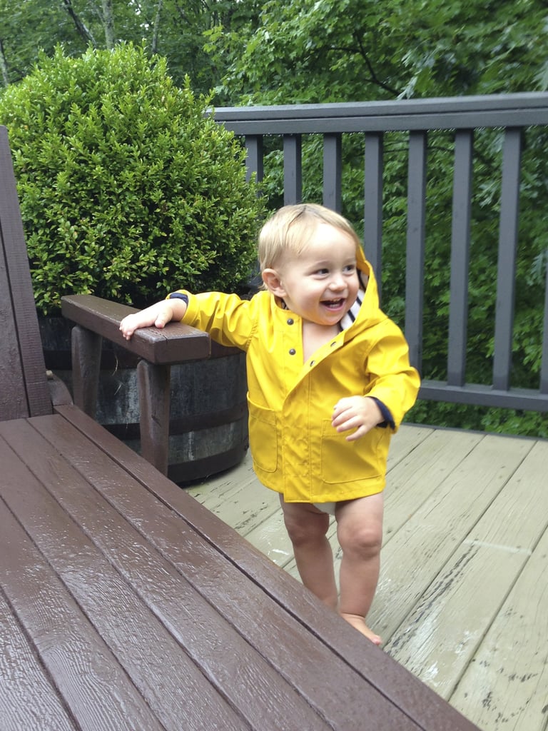The time he was willing to put on his raincoat — but nothing else.