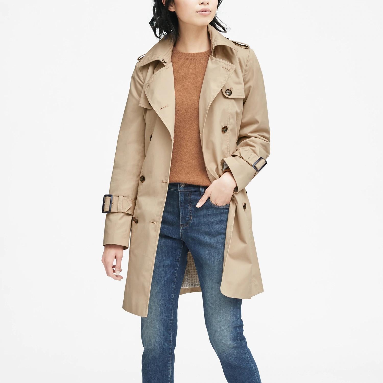 Trench Raincoats For Women