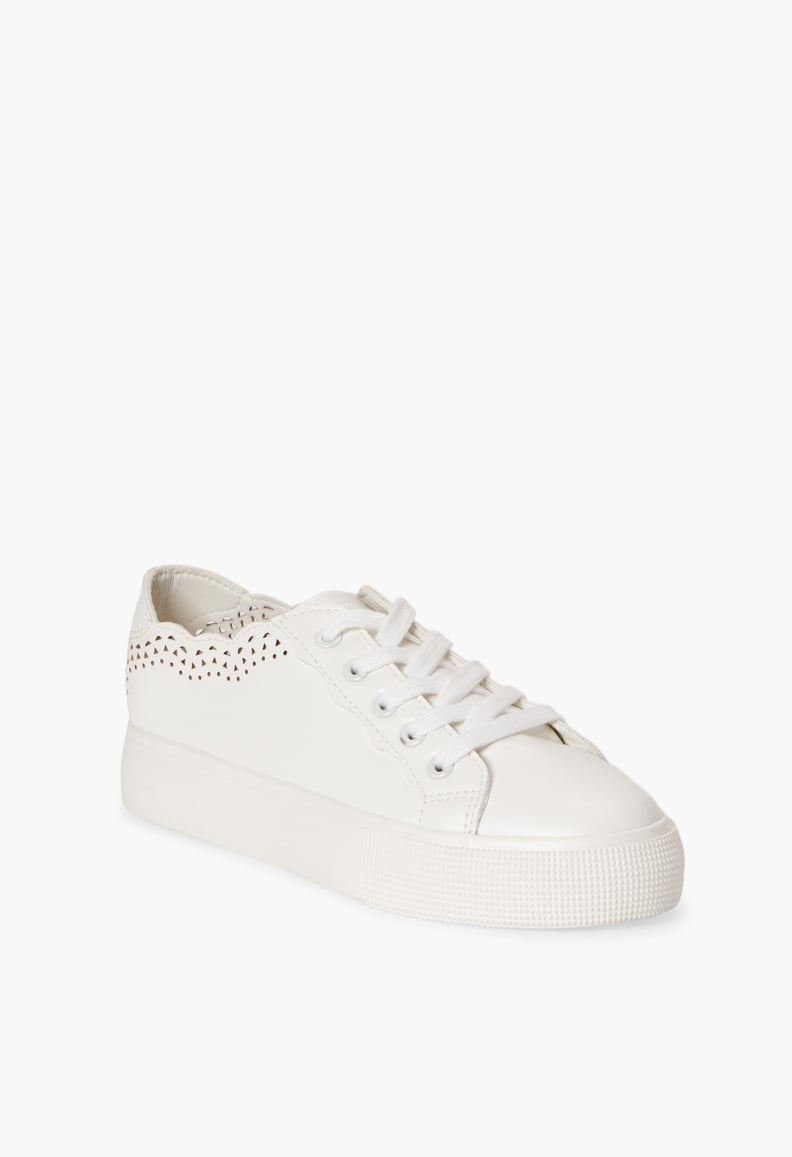Ayesha Curry x JustFab Jordan Sneaker in Bright White