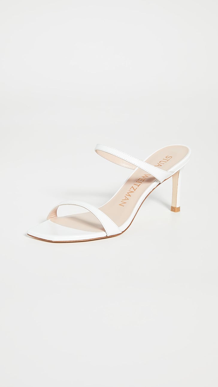 stuart weitzman aleena embellished leather slides