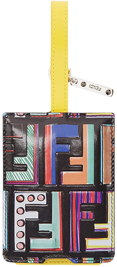 Fendi Logo Luggage Tag