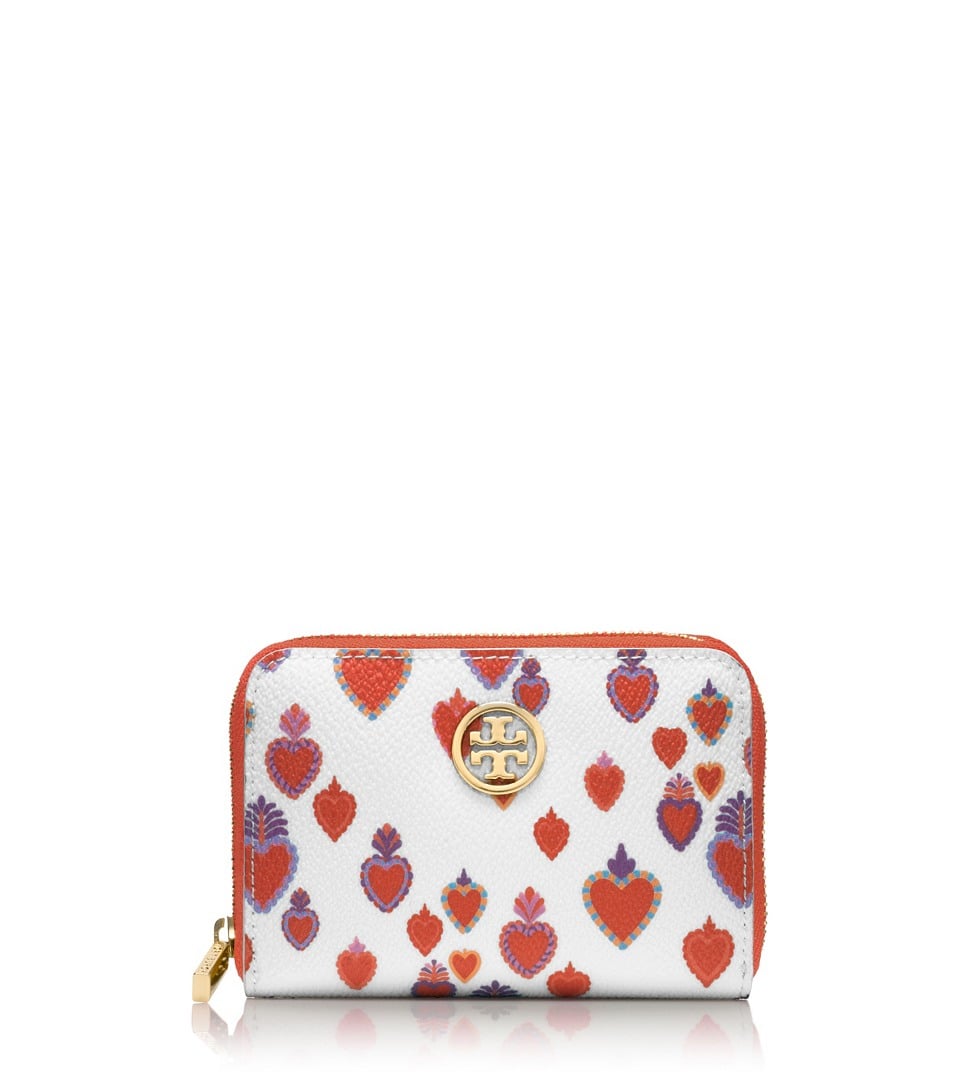 Tory burch store heart coin purse