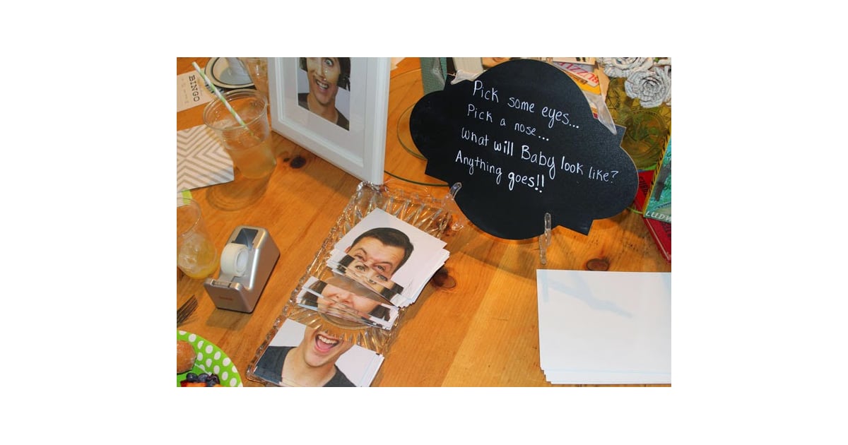 Baby Face Game | Baby Shower Games For Men | POPSUGAR Family Photo 5