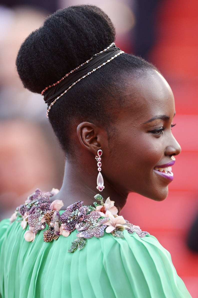 Lupita's Look From the Side