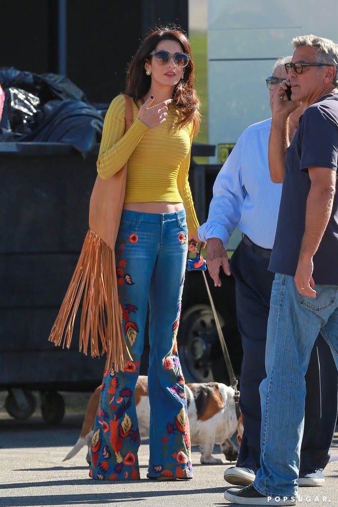 Amal Clooney in Flares