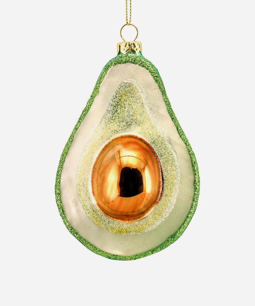 Liberty London Glass Avocado Ornament Best Liberty London Christmas